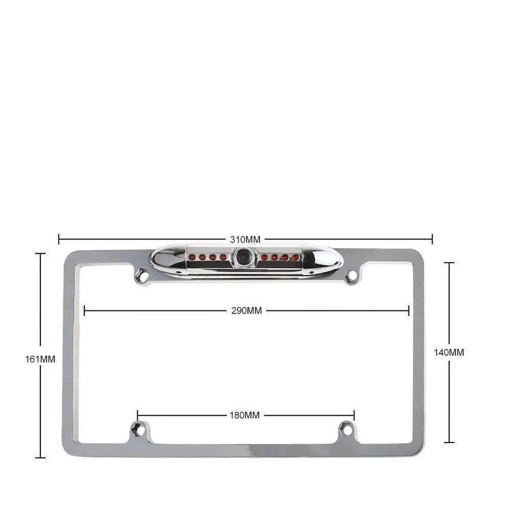 for Van License Frame Truck, Trailer, Camera Plate Bus Backup Rearview