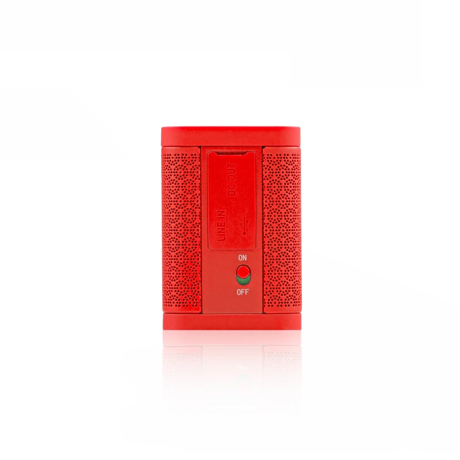 battery and - rechargeable Speaker Portable with Edifier controls on-board MP270 inputs Bluetooth Red USB