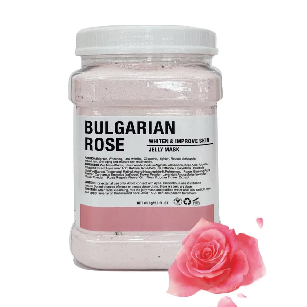 Powder Jelly Mask Mask Crystal Rose Facial Mask Moisturizing Crystal Petal Rose Facial