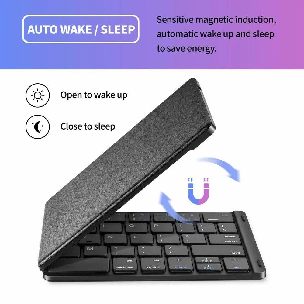 Universal Phones iPad iPhone Samsung Foldable Bluetooth Wireless Mac Keyboard Keyboard Android for Tablet PC Mini