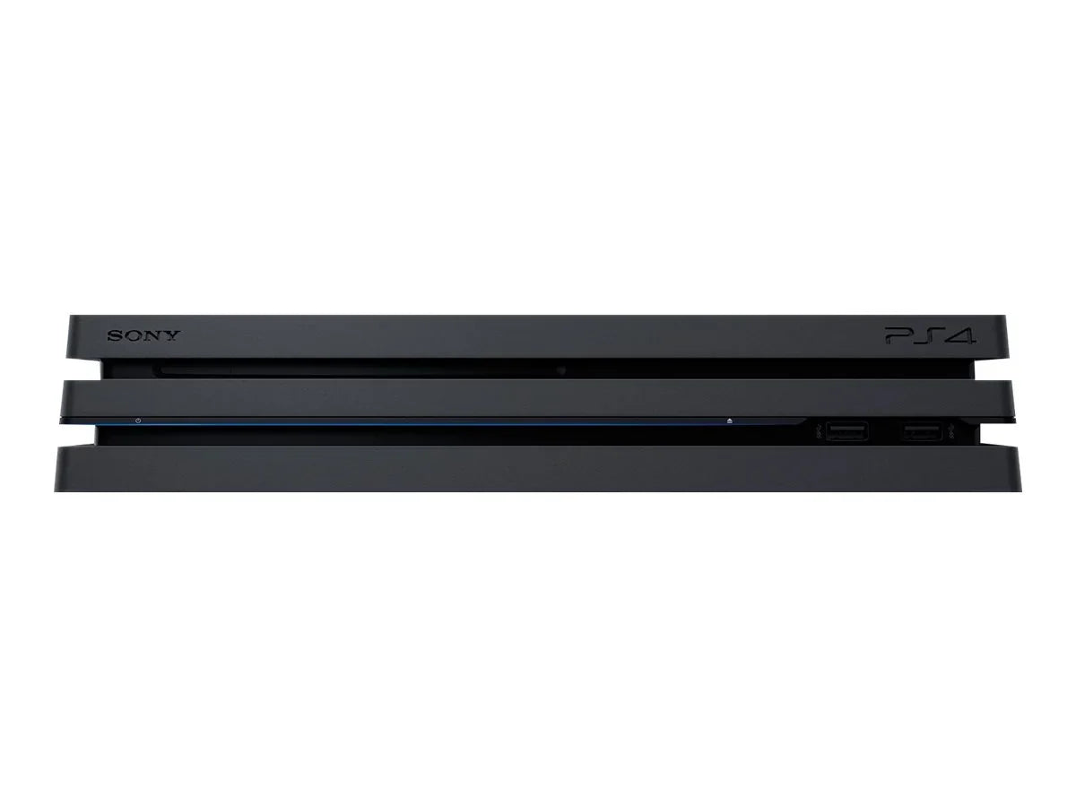 '- PlayStation TB Pro Game - 4 black HDR console 1 HDD 4K - Sony jet - -