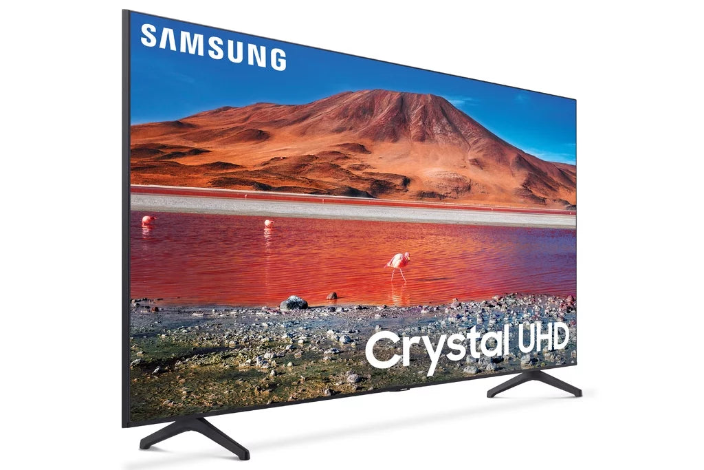 Tizen SAMSUNG UN43TU7000 LED 43" HDR 4K UHD (Refurbished) Class Smart TV Restored Crystal