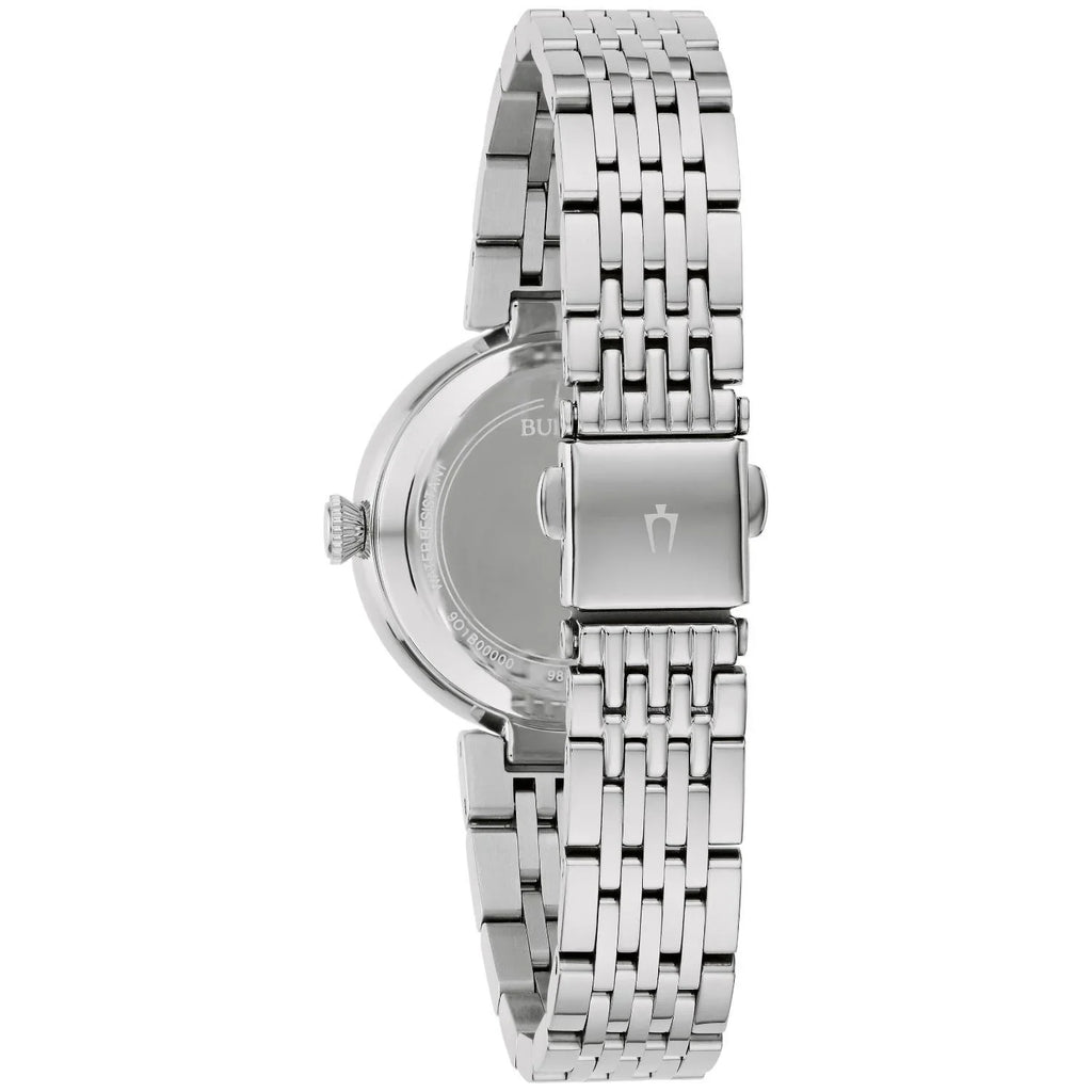 Bulova - Crystal Accent Stainless 96L284 Women's Steel Watch
