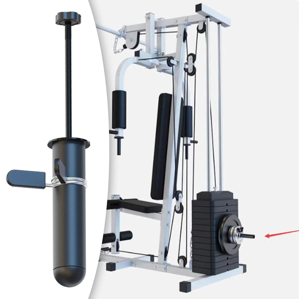 Pin for Barbell 200mm Pin Storage Weight Stack Weight Add Barbell Weightlifting Parts Holder Steel Weight Loading Tnarru Gym Plate Workout