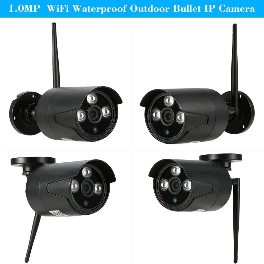 Ip Waterproof Wifi 1080p Camera Wifi 4ch Wifi Wifi With Wifi Vision 4pcs Ip Wifi Nvr P2p Ir-cut Support 1080p 4pcs Webcam,Vision Waterproof 1080p Webcam P2p 1.0mp Kit