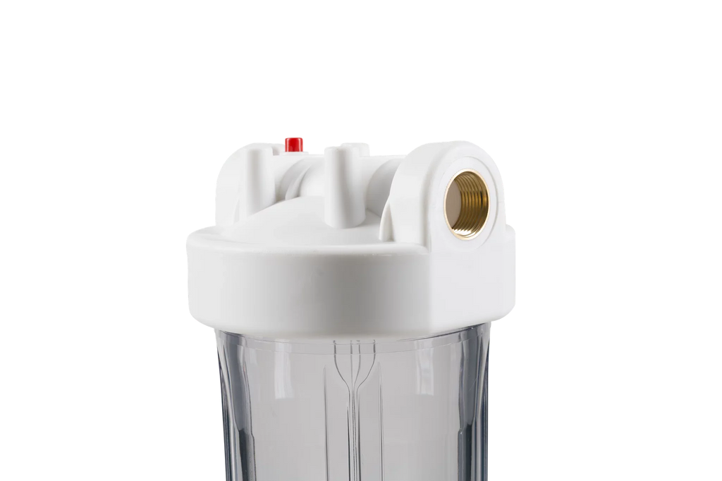 Filter Water House 20" & Housings Carbon Two Blue Filters Blue Clear Whole Sediment w/Pleated Transparent Big
