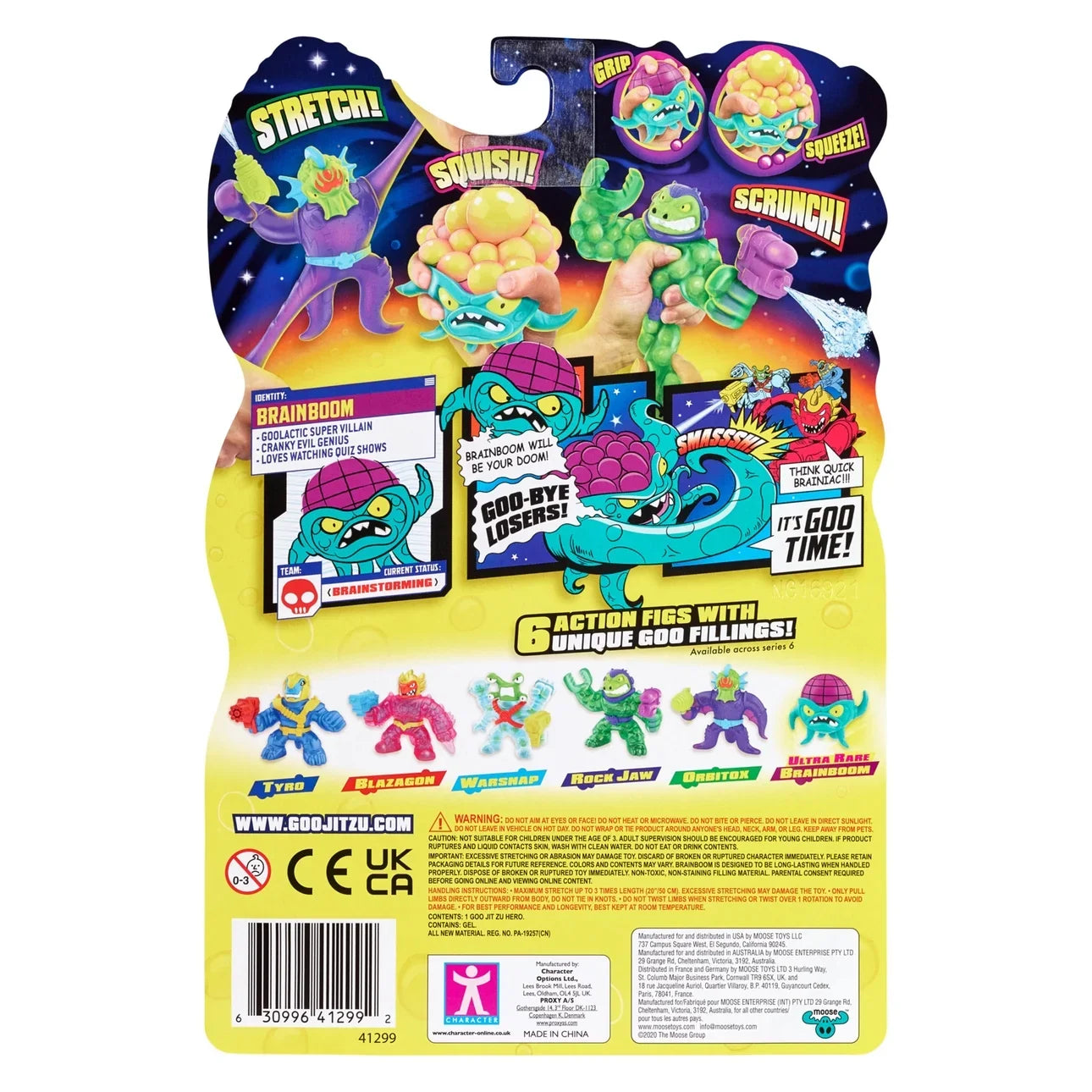 Hero Galaxy Super an Heroes Jit and with - Brainboom Rare Pack Blast Zu exploding Squishy of Ultra brain Goo