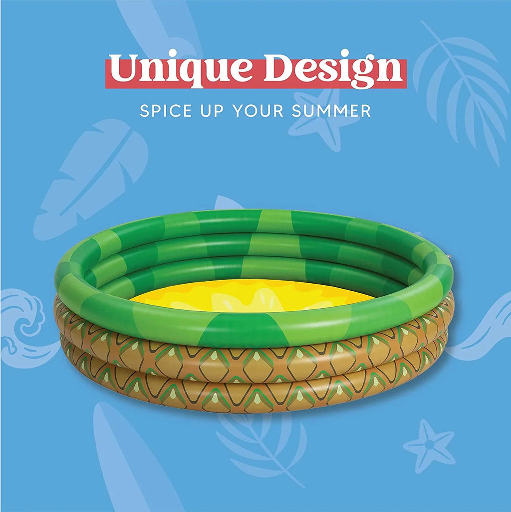 Water Pools Pool Kiddie Pineapple Set Pit for Inflatable 3 Pool Summer Inflatable Kids Pool Baby Packs Ball Swimming Fun 45 10 Kiddie X Avocado Pool Lemon