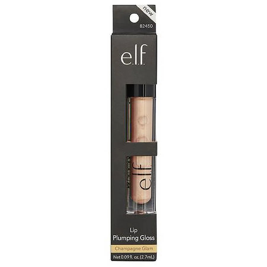 Gloss 2 Plumping Champagne oz Pack e.l.f. Lip 0.09 Gloss, of