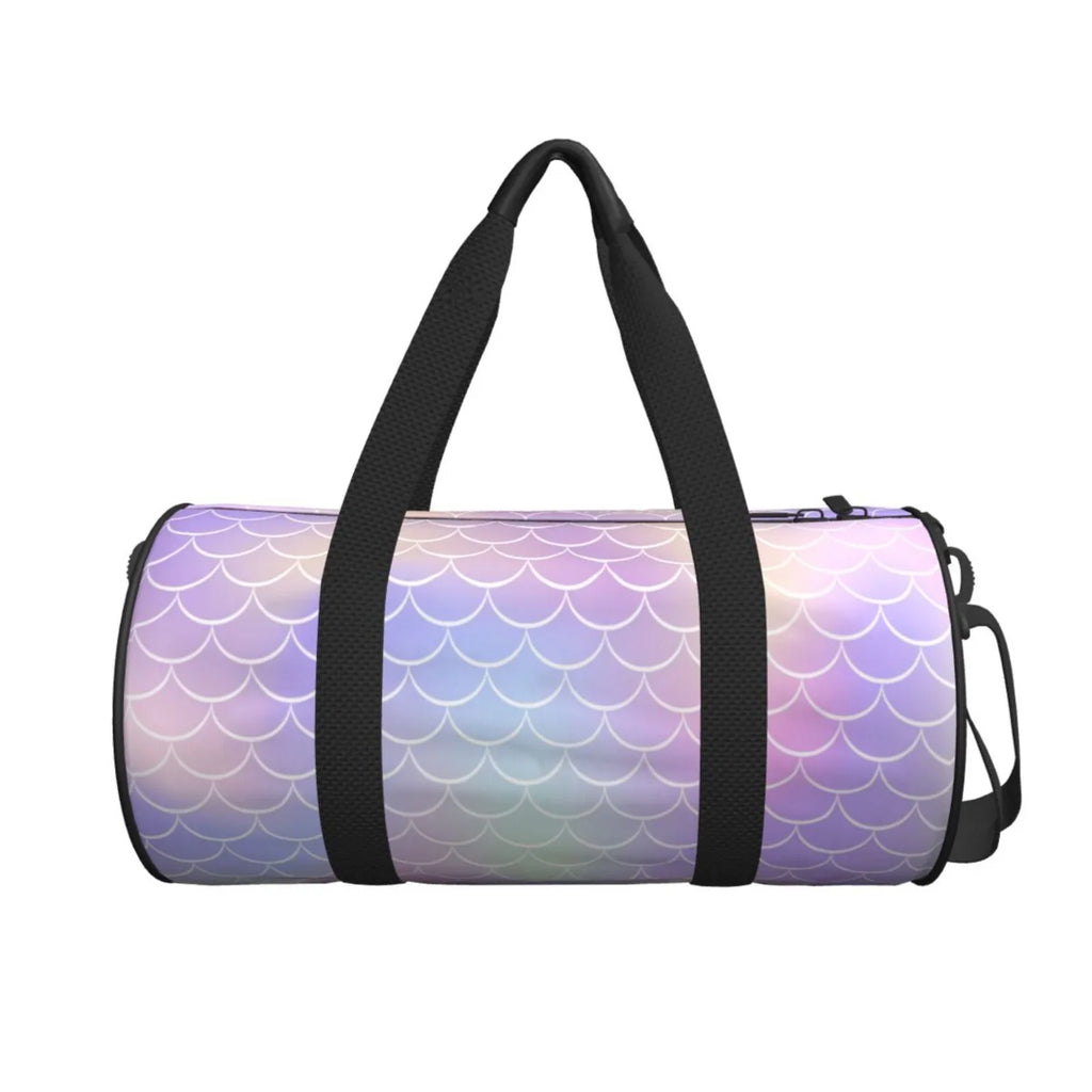 Travel Waterproof Coaee Bag Bag with Gym Compartment Pocket Luggage Cylinder and Capacity Sports Fish Large Scale1 Bag