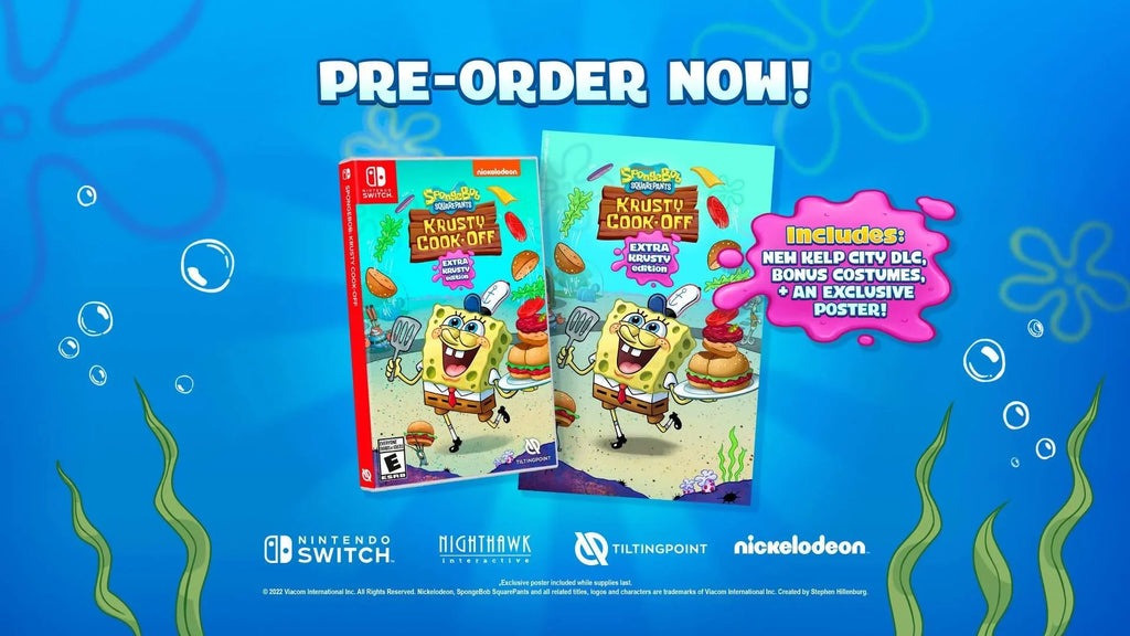 Edition, Krusty Extra Cook-Off Nighthawk Krusty 812303018978 Interactive, SpongeBob Switch,