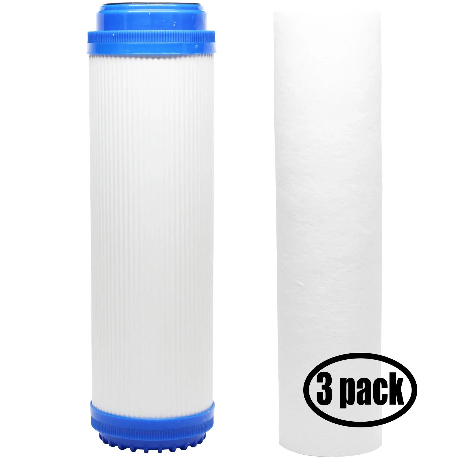 & Polypropylene - SST1 Pure Brand 3-Pack Filter Kit Filter RO Replacement Activated Denali Filter System - for Sediment Granular Aqua Pure Includes for Carbon