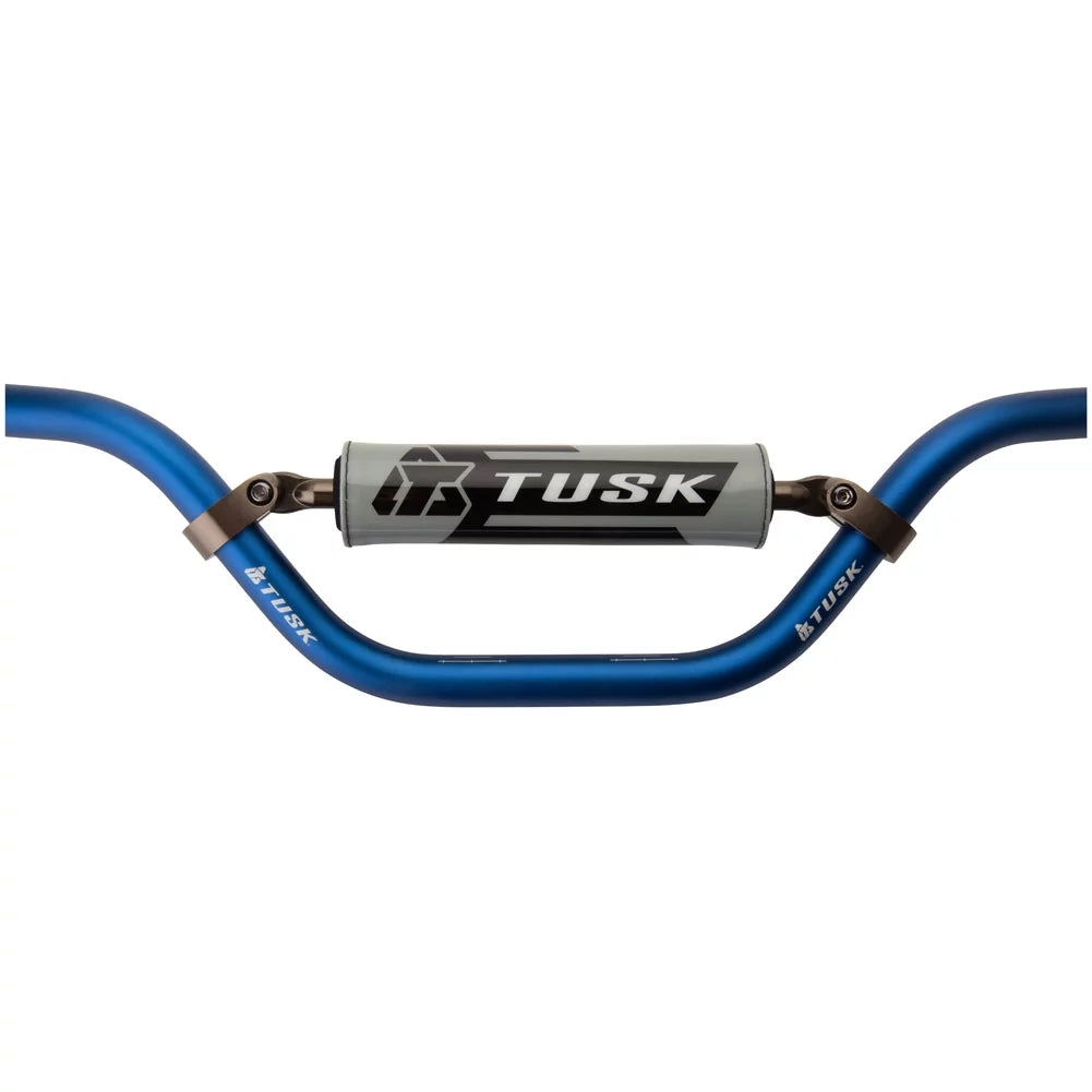LEM Handlebar Mini Bend Aluminum Blue 7/8" for Tusk 2000 RM LX4 T-10