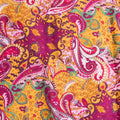 Lemon Wyoming Berry/Raspberry Yellow Traders Paisley