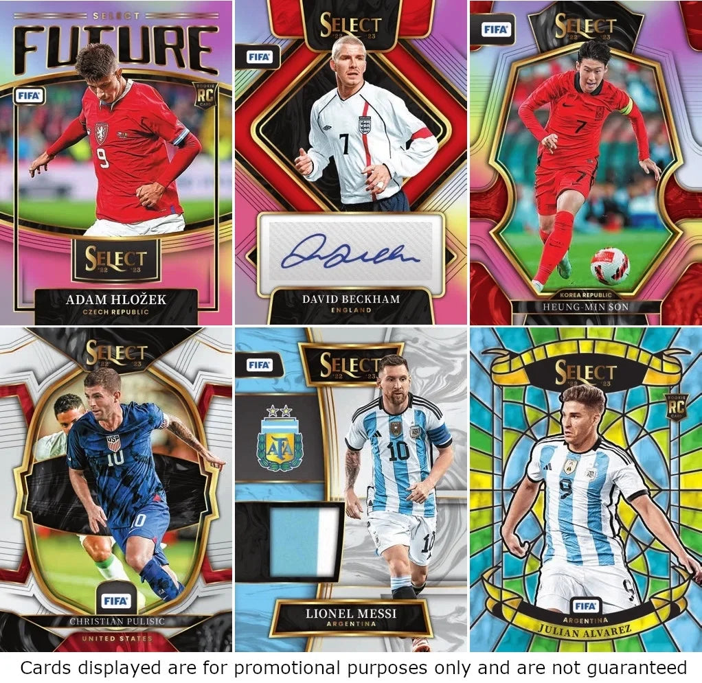 Blaster 2022-23 Select Trading Soccer FIFA Box Panini Cards