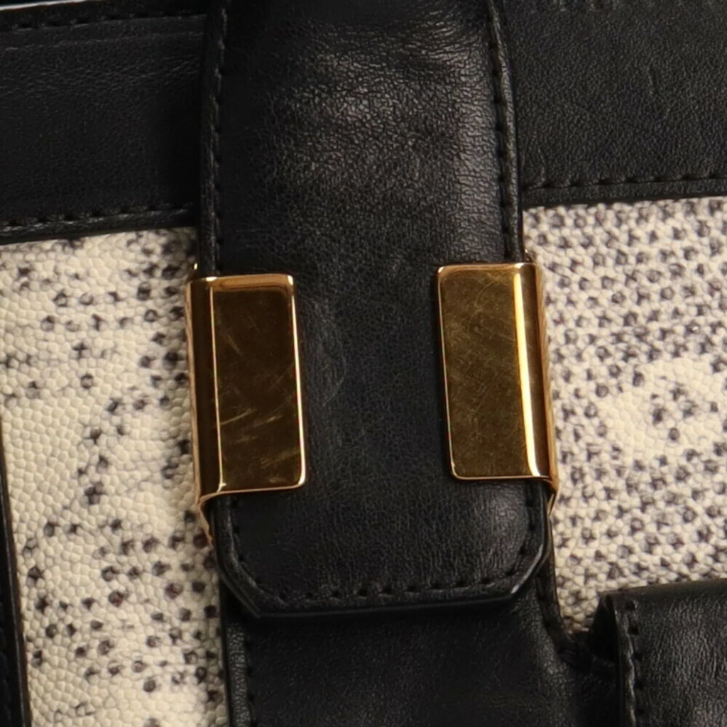 Beige Alice ChloÃ© Women's Shoulder (Good) Leather Pre-Owned Chloe Little Bag
