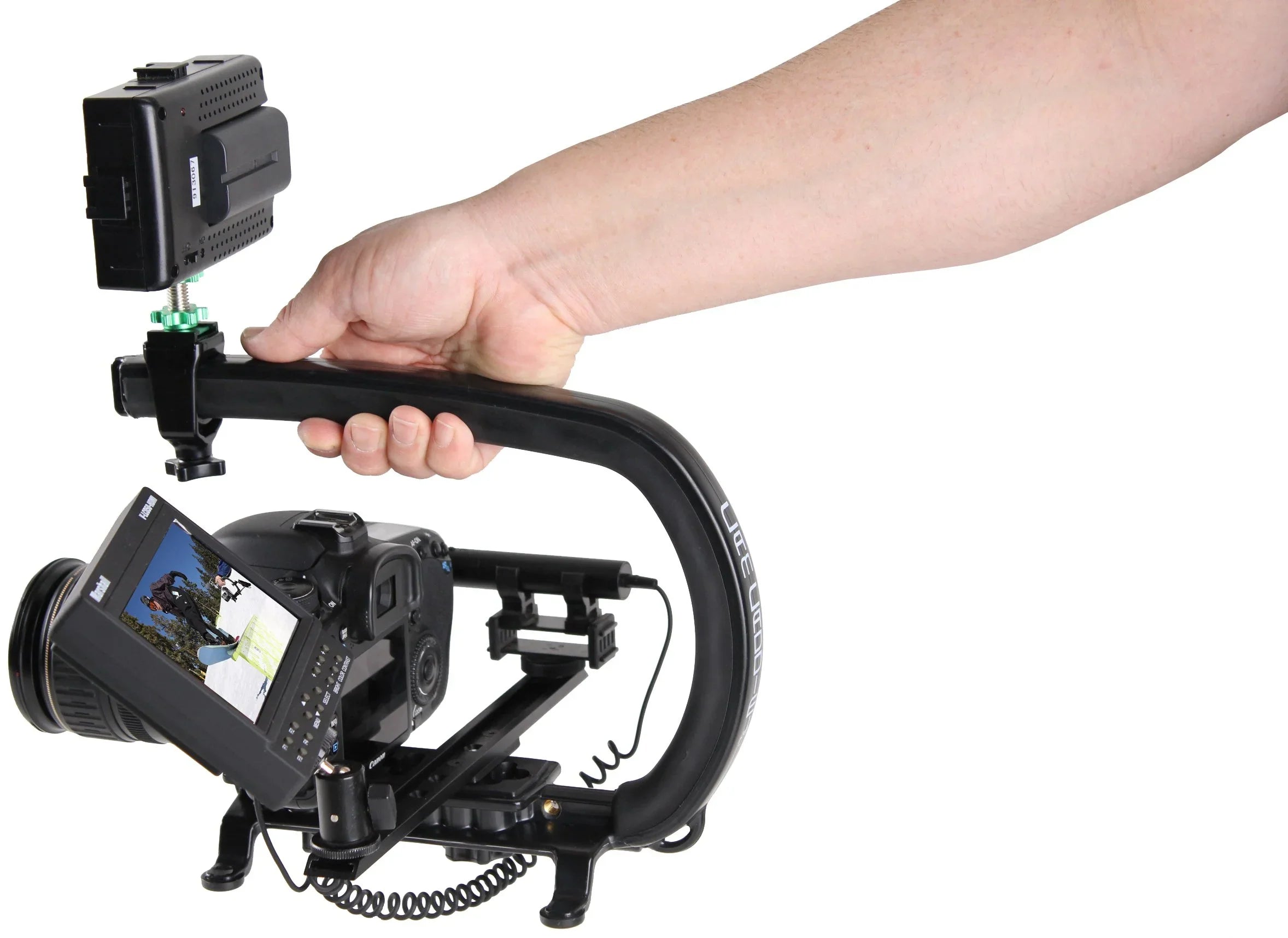 Scorpion Camera Handle Shoe Accessory Original Bonus Caddie with Stabilizer Cam
