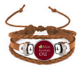 Affection Jewelry I Language Ornament Bracelet Dialect You Wristband Leather Creole Love