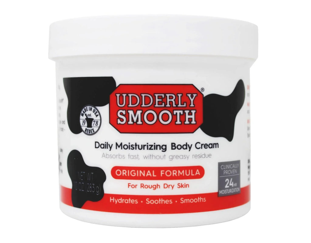 Dry Smooth Cream Moisturizer Udderly Skin, Original Pack 10 Rough for Skin - Formula Ounce Body 4