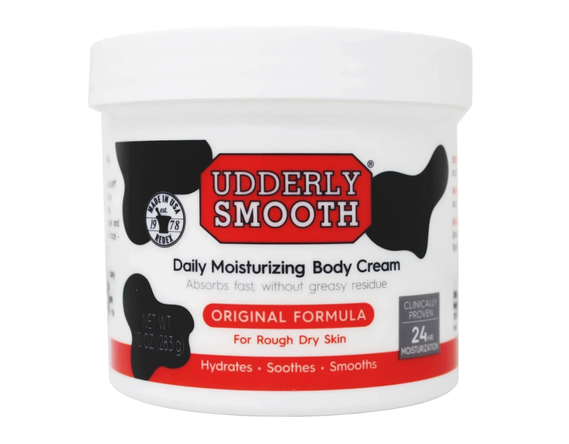 Dry Smooth Cream Moisturizer Udderly Skin, Original Pack 10 Rough for Skin - Formula Ounce Body 4