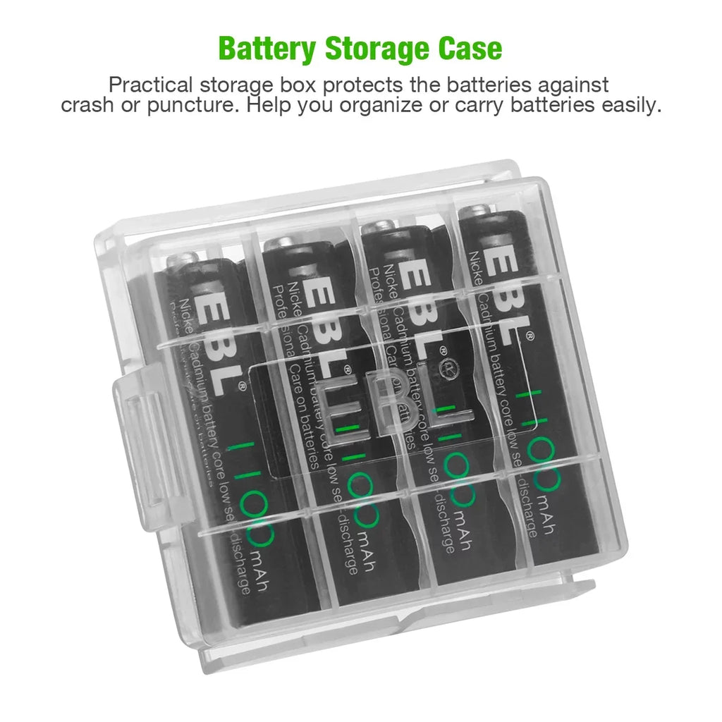 Lights Batteries 160-PCS AA 1.2V Solar EBL Ni-Cd Rechargeable NiCd 1100mAh