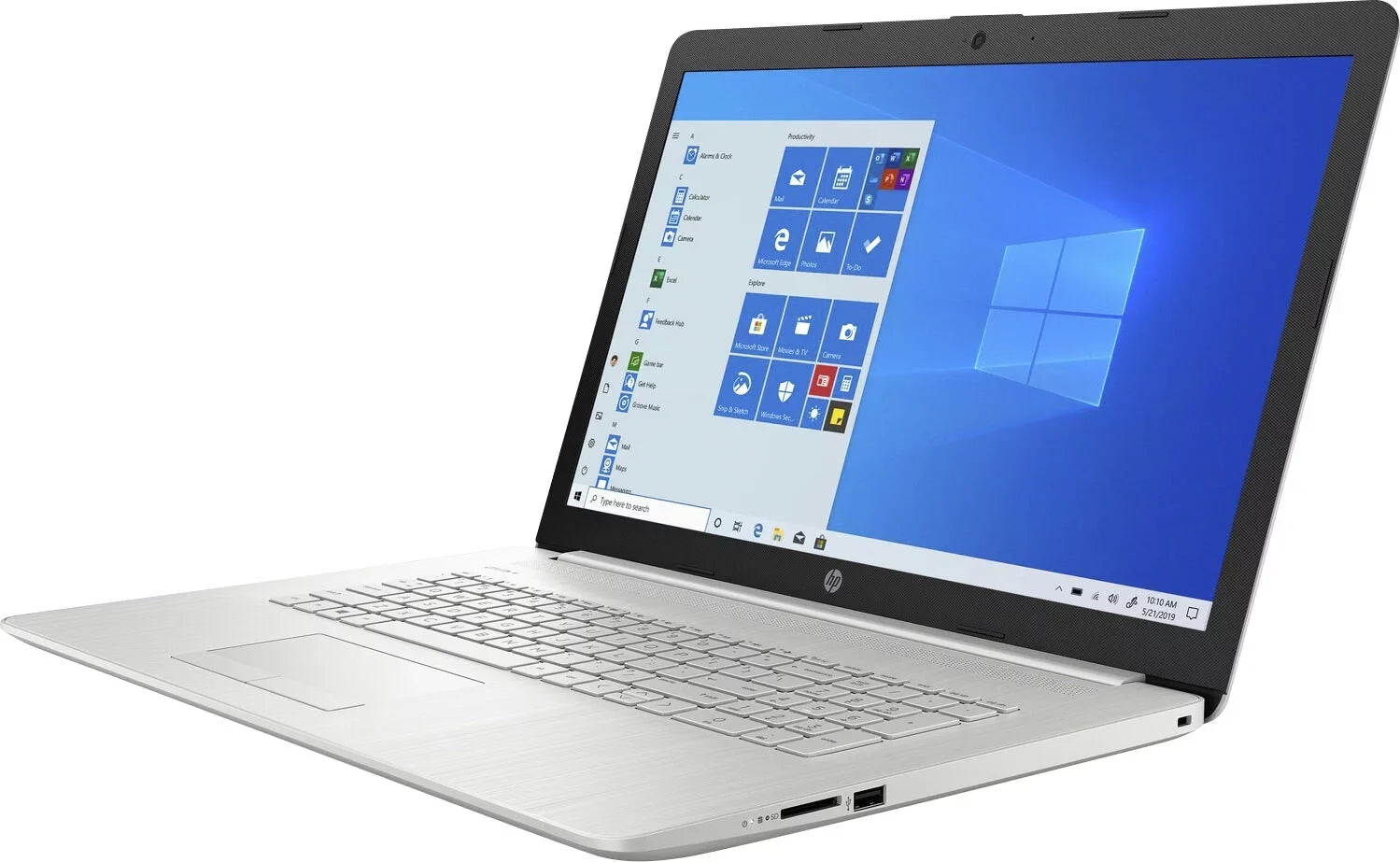 MTC x 1080) Xe DDR4 Win10 Mousepad SSD, Webcam, Core PCIe Laptop, Natural i5-1135G7 (1920 HP Iris Graphics, 17.3" FHD to 8GB Home, RAM, up Intel 5, Silver, Intel Wifi 4.2GHz, With 256GB