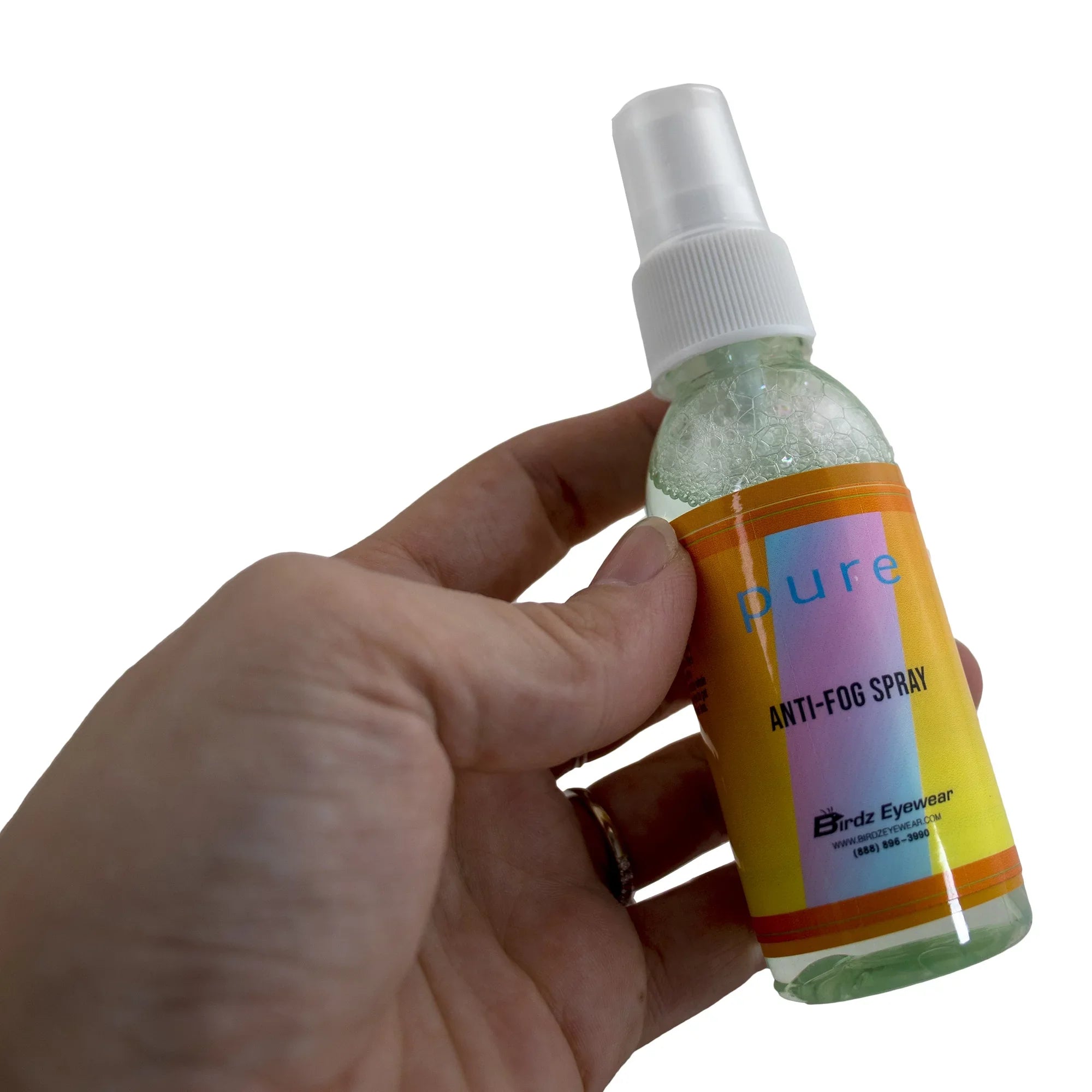 Bottles Spray Safe Eyewear Defogger Ten & All Diving Anti Fog for Paintball Goggles 2oz and Swimming on - Glasses Accessories Birdz of Lenses