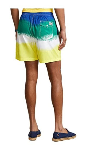 Traveler Men's Swim Size Ralph Lauren XX-Large Yellow Trunk Classic