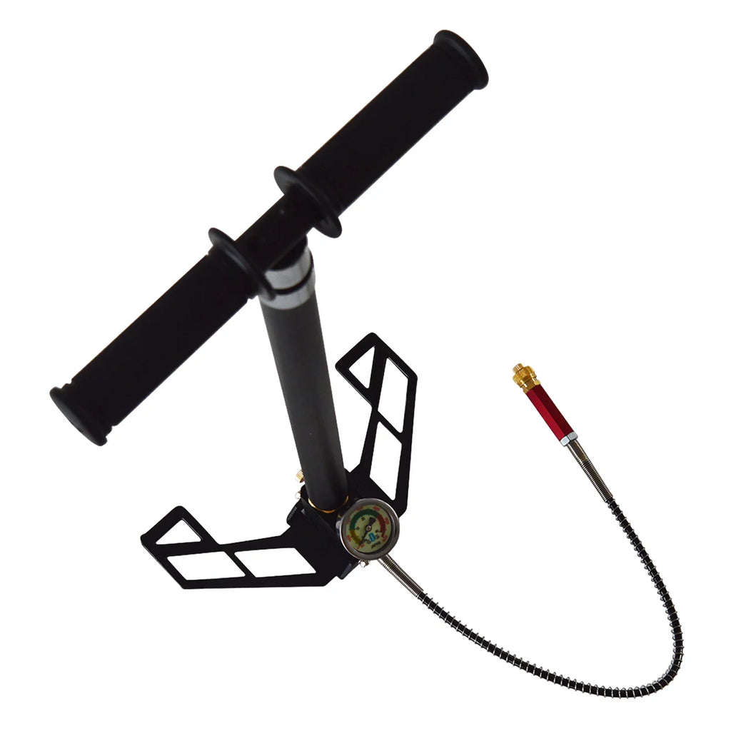 Hunting Inflator Four Hand PreAsion Air Stage PCP 5800PSI Operated Pressure pump High
