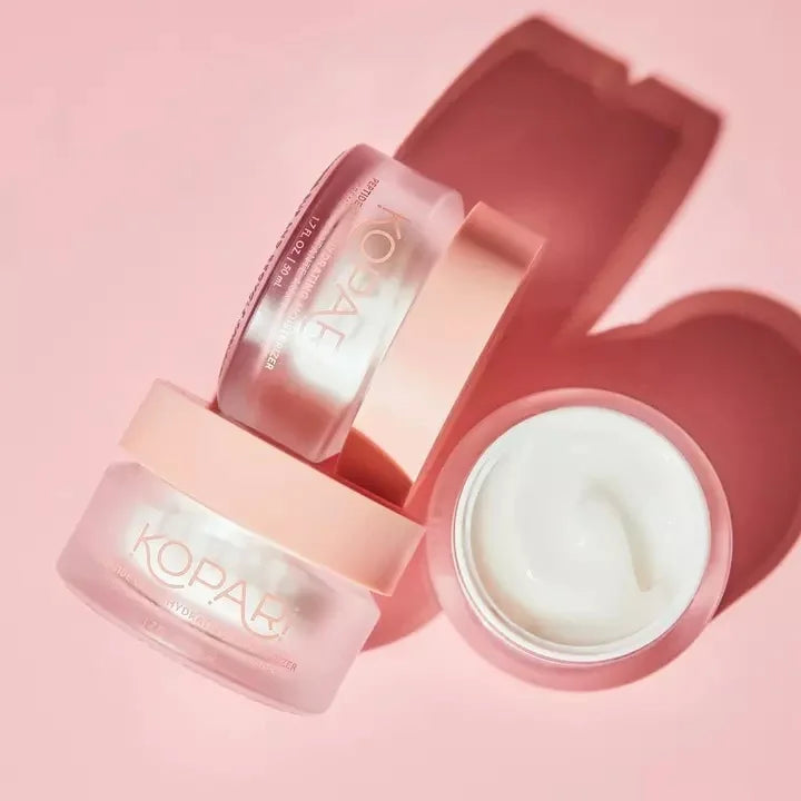 Oz Hydrating Kopari Cream Fl and Moisturizer, Lines Lightweight Glow Anti Vegan, Cruelty Moisturizing Smooth Free, Face 1.7 Fine Collagen, Supports Boosts Helps Face Aging, Peptide Wrinkles, Lotion,