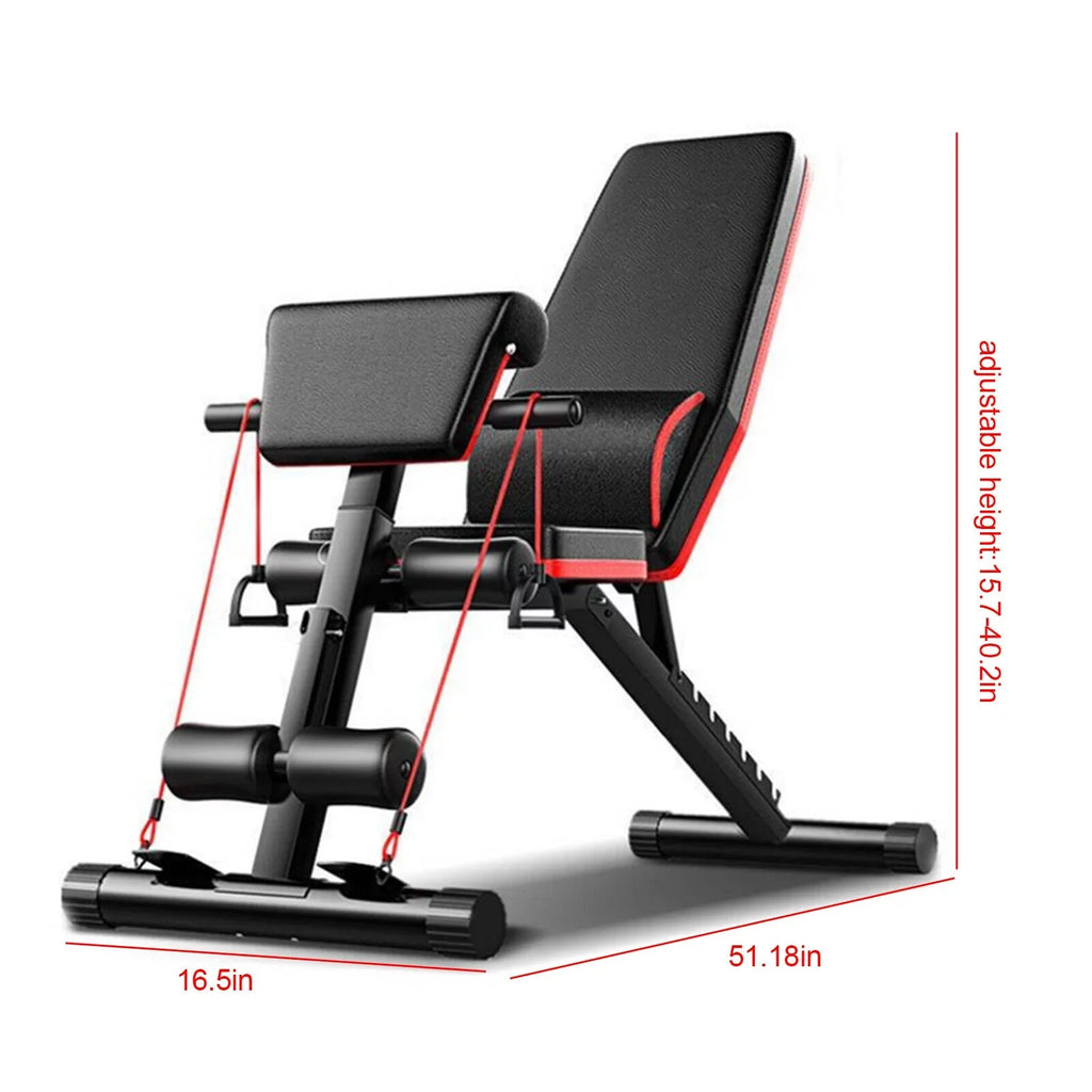 Home 160kg Gym Workout Multifunctional 352.7lb Weight Adjustable Bench / for
