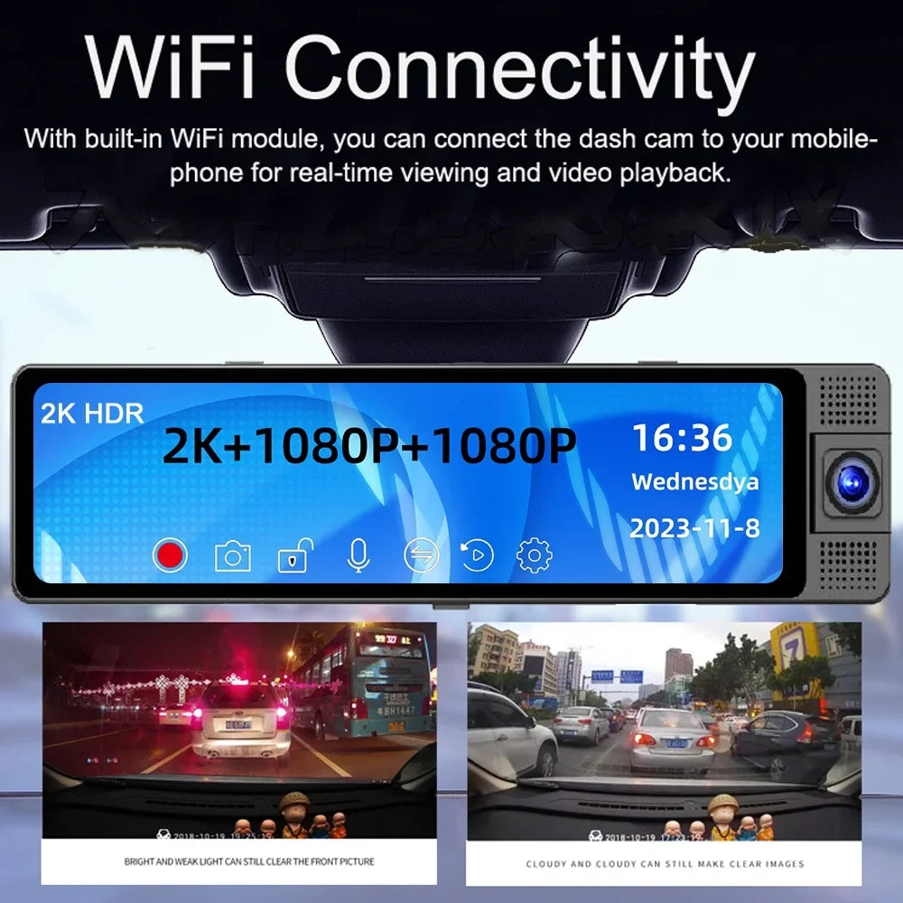 Car Car - Wide Safety Car Wide - Car With Wifi Car Camera Mirror Cameras Clear Cam Wifi Video Dash Auto Auto Camera Auto Video Wide Rearview 3 Dashcam,Dashcam Rearview - Car 3 Andoer Car Wide - Auto