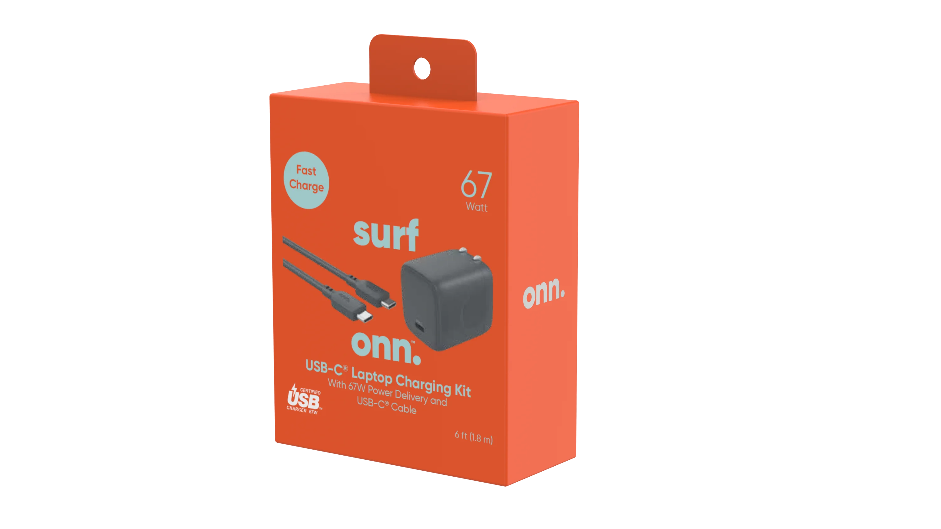 USB-C 1 onn. 67W Charger Compatible Apple,Dell,HP,Asus,Acer,Lenovo,Grey GAN for with Laptop Port,