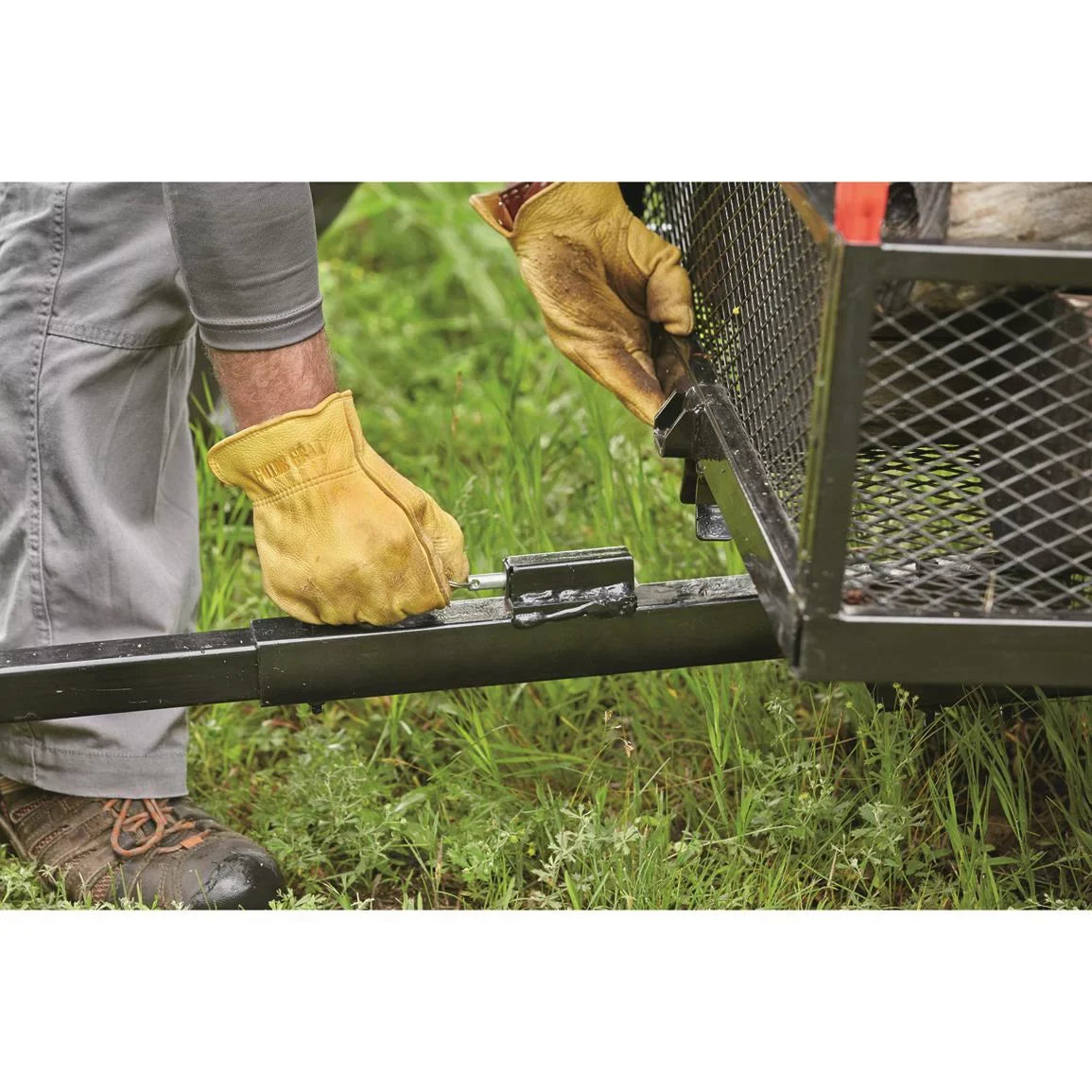 Gear with Wheels, ATV Carrier Duty Guide Trailer, Cargo Utility Carts Heavy