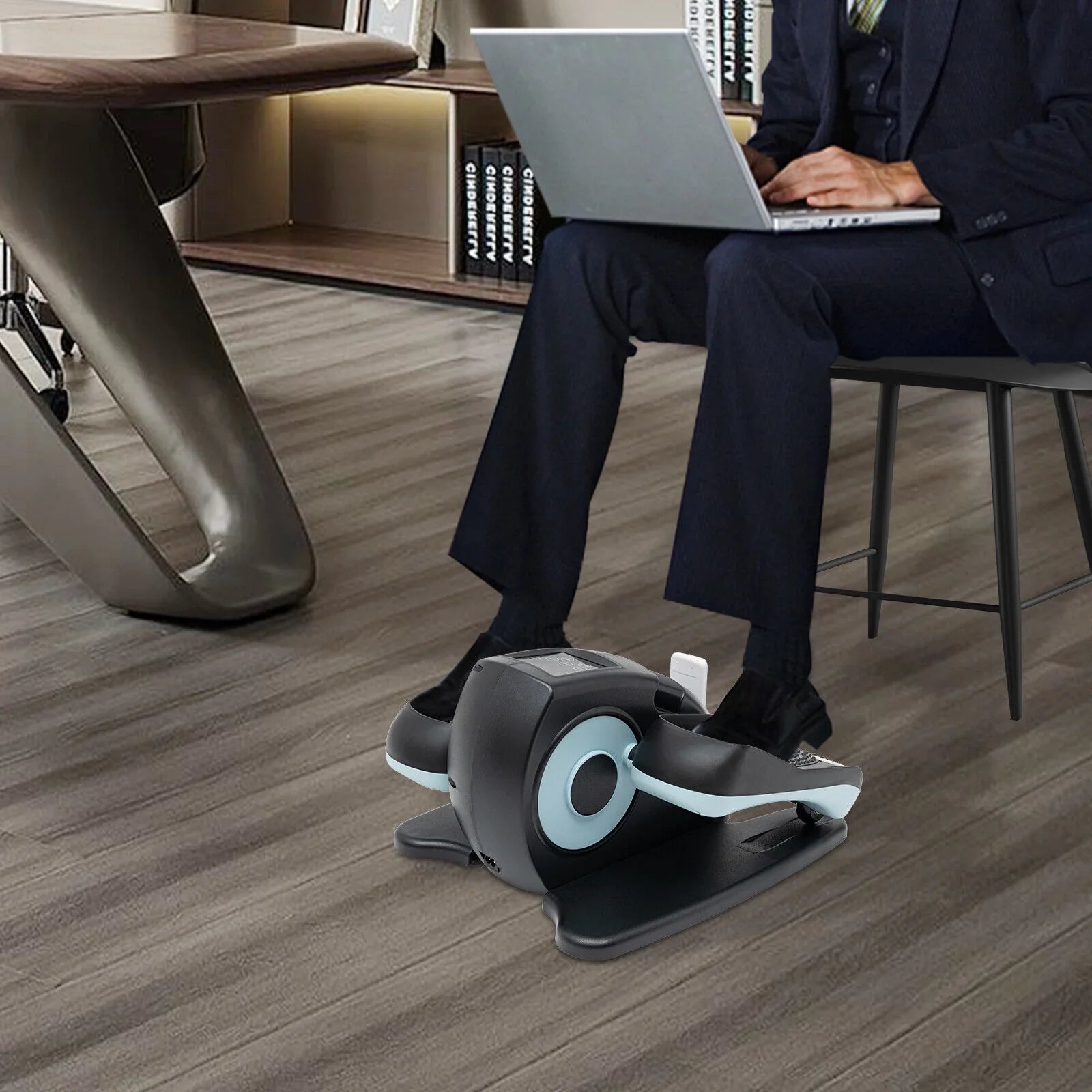 LCD Desk W/Remote Elliptical Exercise Trainer Rpm) P1, Display P2, Gears(32/50/70/89/113 Leg Under 5 P3 Electric Pedal 60W