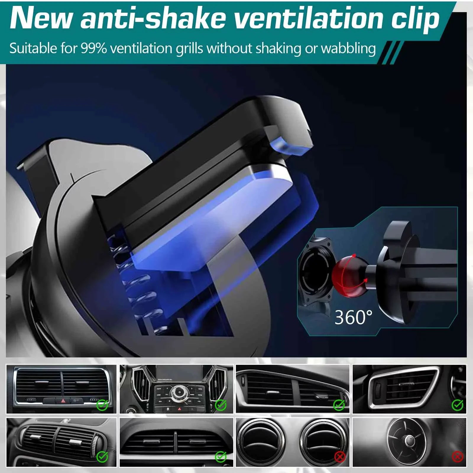 for Fast Wireless Nokia 15W Lumia Phone Holder - Go on the Auto-Clamping 920 Car Optimal Mount Charging Charger:
