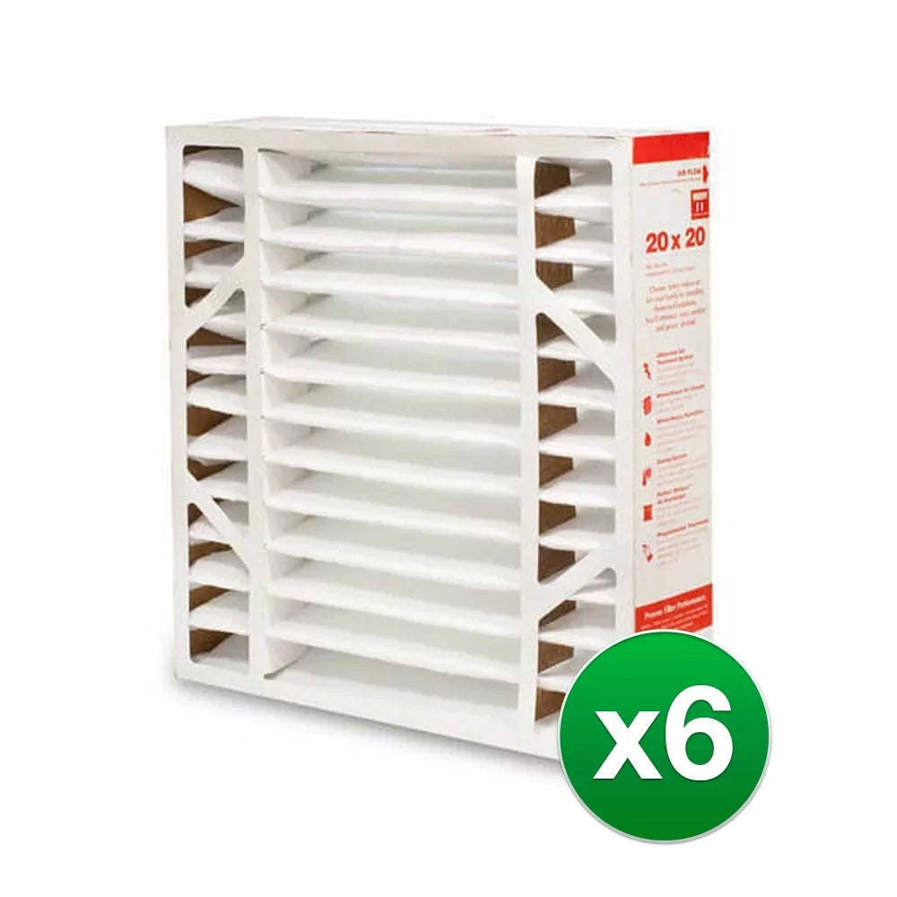 Pleated MERV FC100A1011 Air REP AC 20x20x4 Pack) For 11 (6 Filter Honeywell