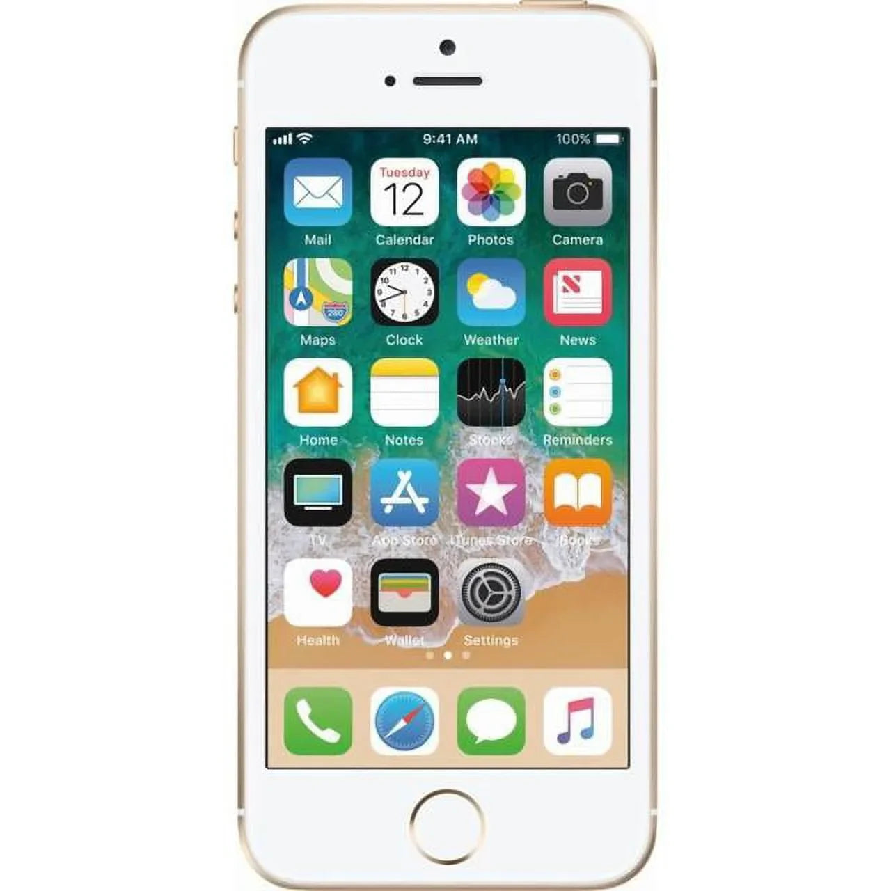 Only) (Refurbished) 16GB (1st Gen) Restored Apple A1662 SE iPhone (AT&T Gold