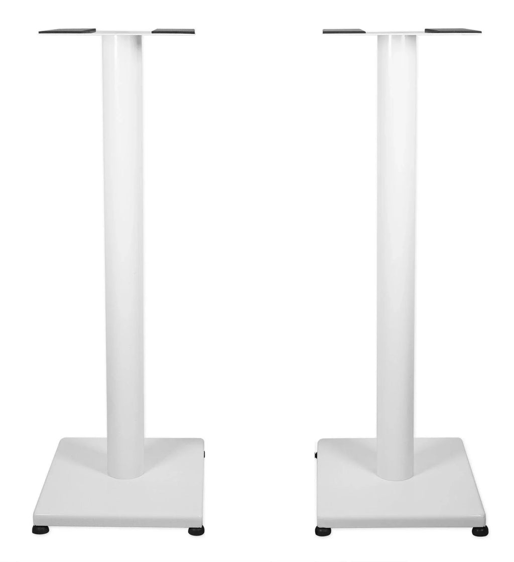 Studio in Recording Studio Monitor White Rockville Stands Steel Pair 29" RS29W