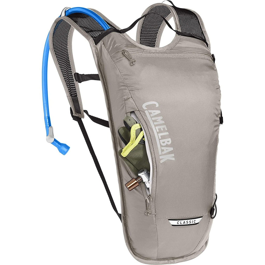 Kit and CamelBak M.U.L.E.( Light Outdoor - Hydration Pack 70oz Bundle Stripe) Aluminum/Black Blue/White 50 Bike for Lifestyle CAMELBAK Classic oz Mini