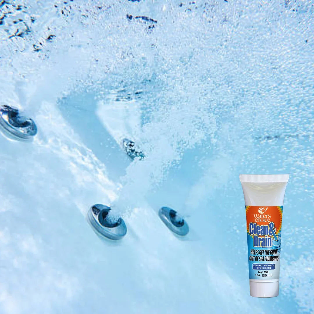 Purge Waters Clean Spa Cleaning & Product Drain Choice