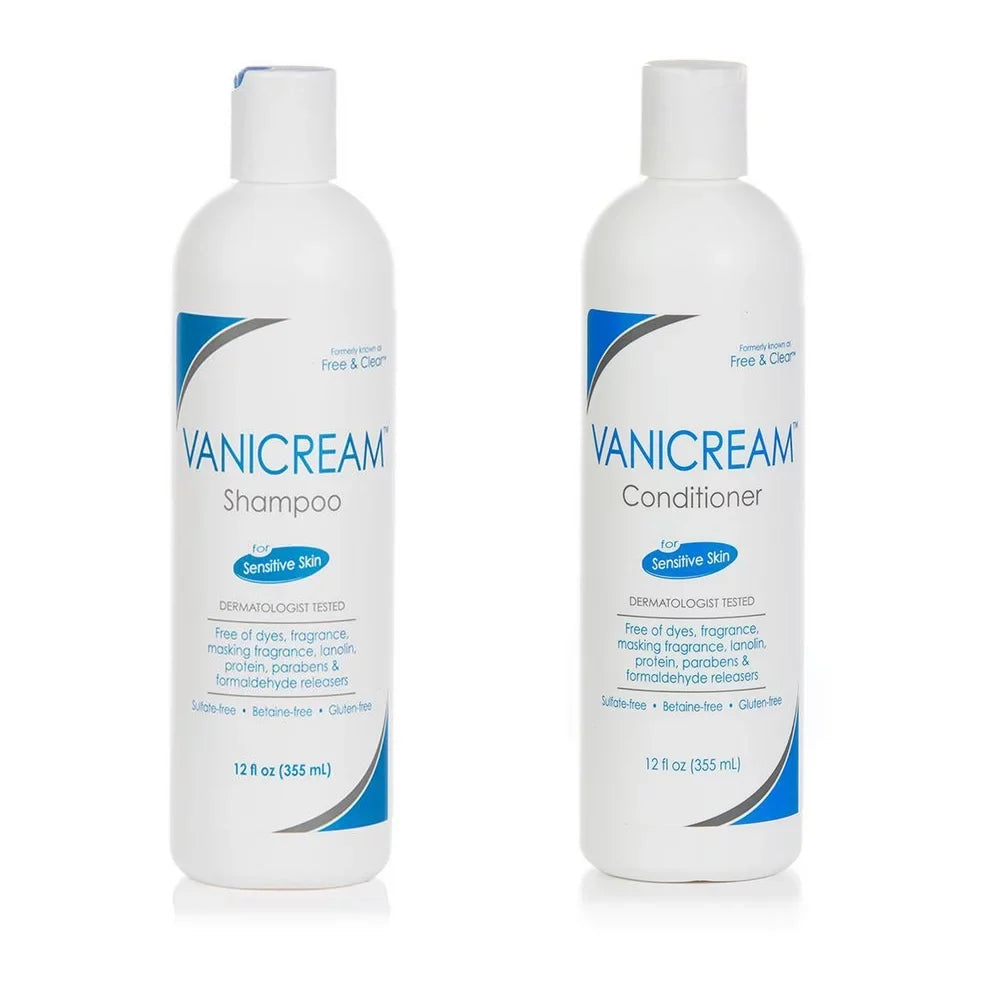 12 12 Pack & & Clear) (Free Combo Vanicream Shampoo Conditioner oz oz