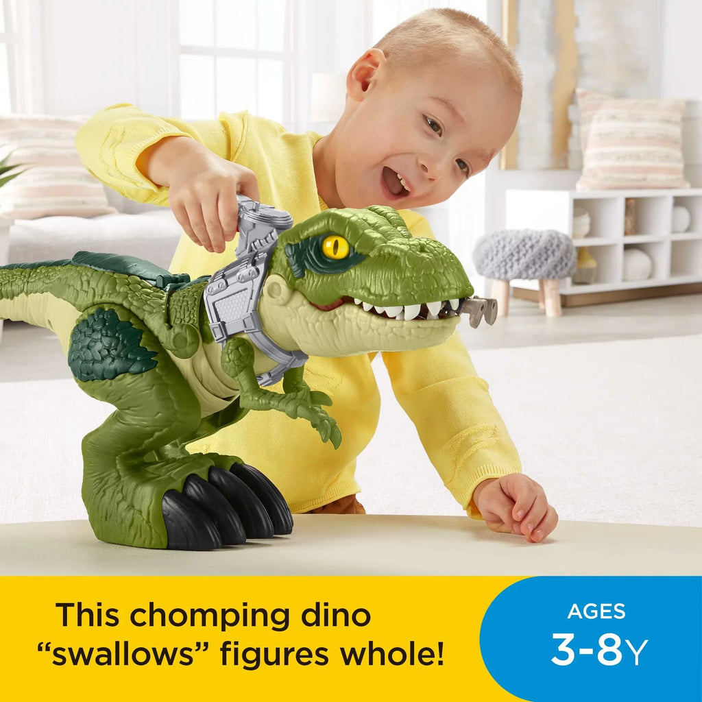 Dinosaur Mega Playset Jurassic Imaginext Mouth T.Rex World