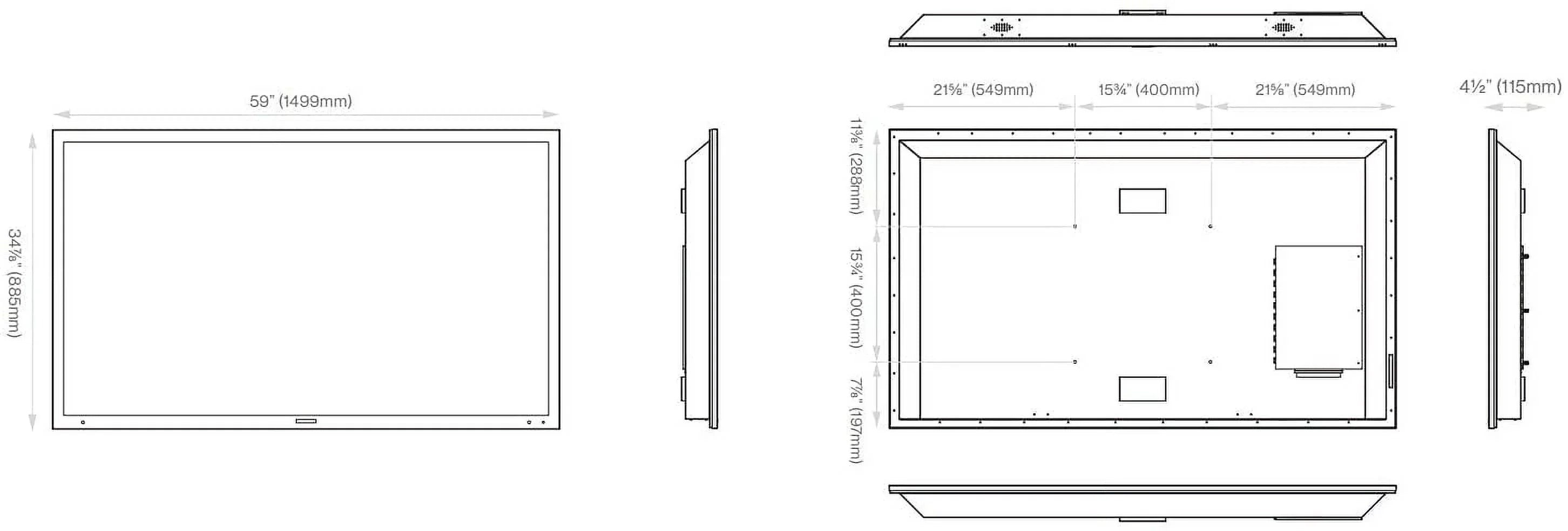 Year Weatherproof Full FDUF65CBS Shade Coverage by an Outdoor with Furrion 65" Additional (2021) TV 2 Protect 4K Series UHD Epic
