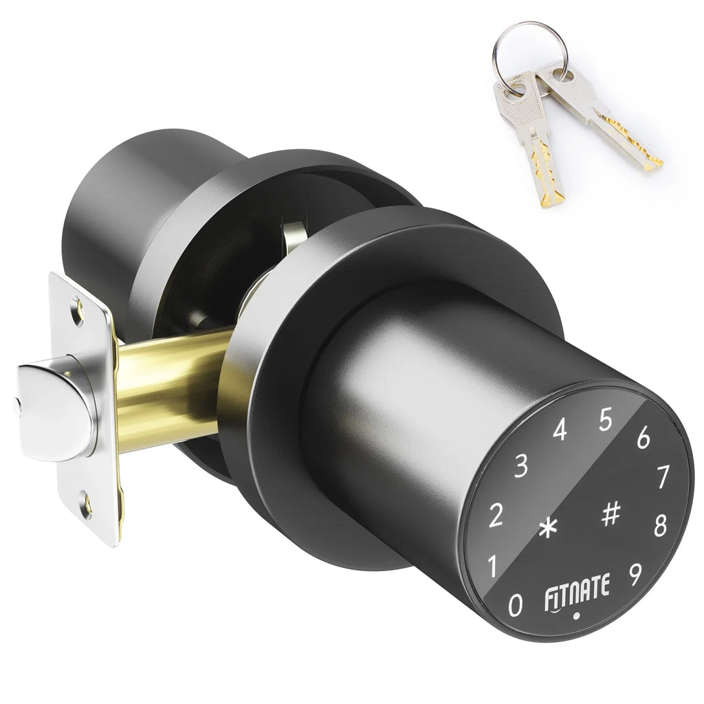 App Electronic Digital Password Control Door Knob Code Lock Keypad Smart