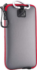 Phone Lightweight Phone iPhone for Bag, Sleeves Durable Inner Cell Zipper Opening, Thermal & Neoprene Carrying [GreyRed] Pouch, Pouch OneJoy Phone Large with Phone Protective Pocket Carrier
