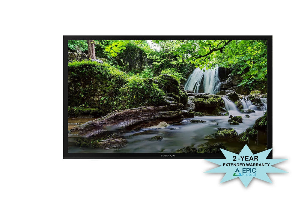 Year Weatherproof Full FDUF65CBS Shade Coverage by an Outdoor with Furrion 65" Additional (2021) TV 2 Protect 4K Series UHD Epic