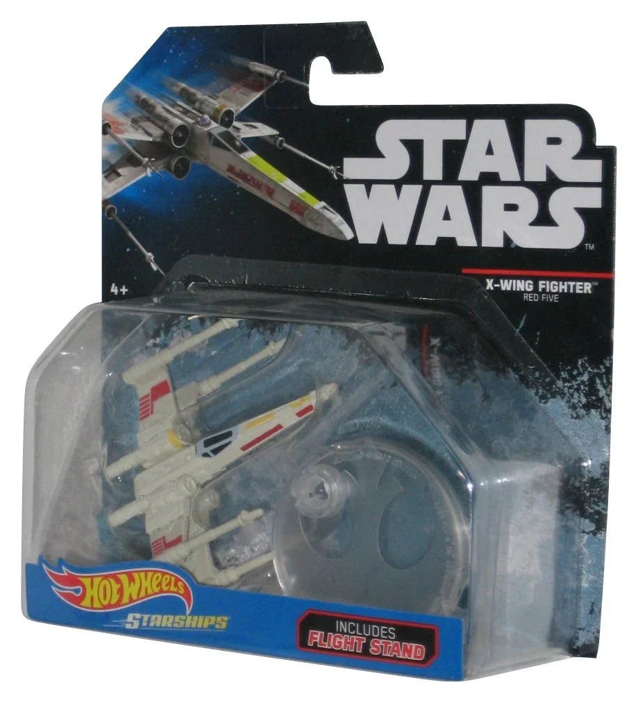 Starships Wars Fighter Red X-Wing Rogue Star Wheels Hot Toy (2014) One Five