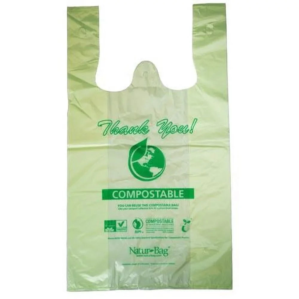 '- Technologies Northern - Compostable NT1075-X-00004 Medium Shopping Bags