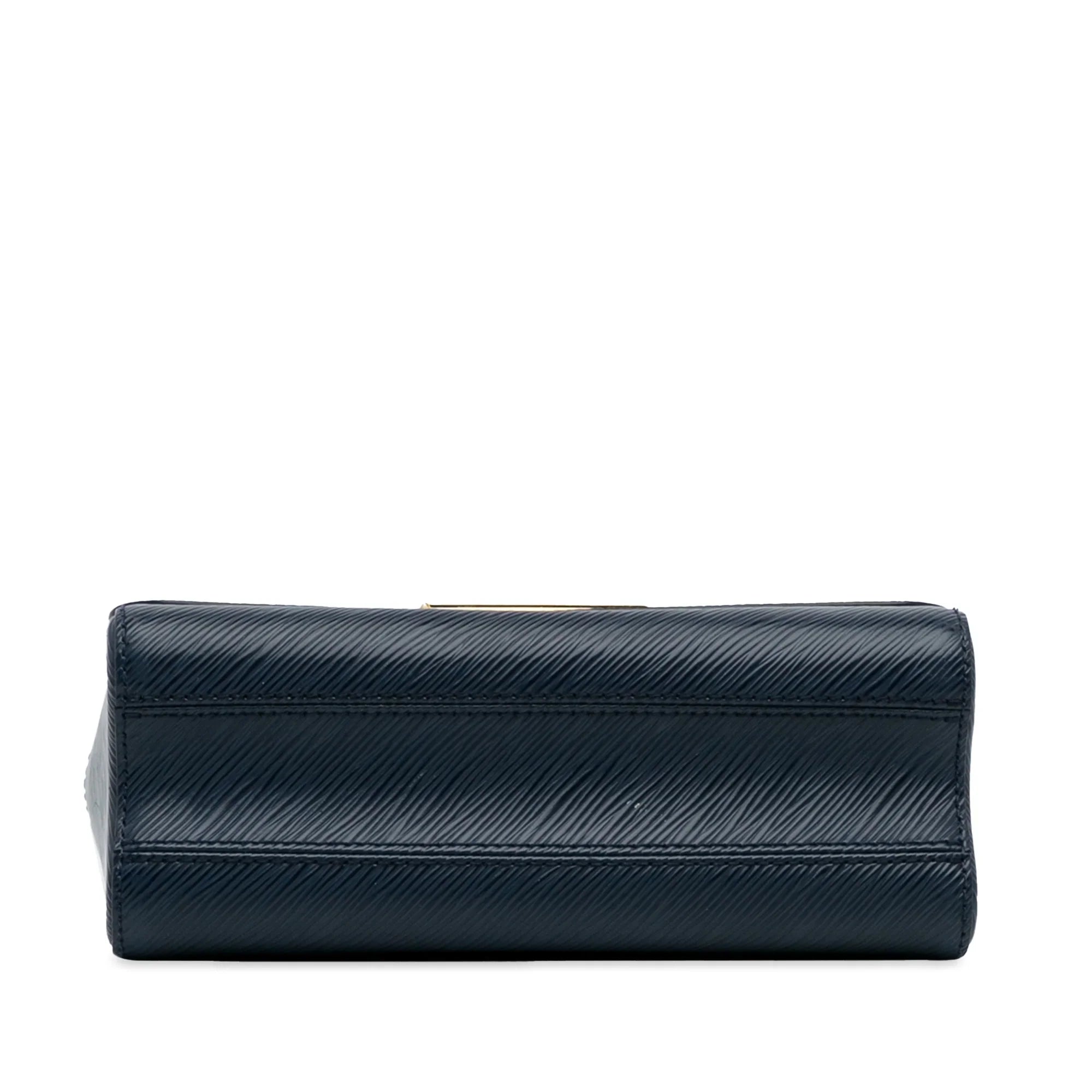 Unisex Twist Bag MM Epi Blue Crossbody Louis Leather Authenticated Vuitton Pre-Owned (Good)